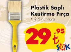 İZMİR FIRÇA PLASTİK SAPLI KESTİRME FIRÇA 2,5 NUMARA İZMİR FIRÇA PLASTİK SAPLI KESTİRME FIRÇA 2,5 NUMARA